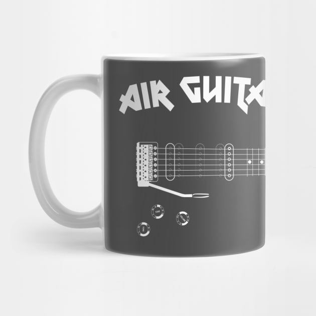 Metal Air Guitar by Pushloop